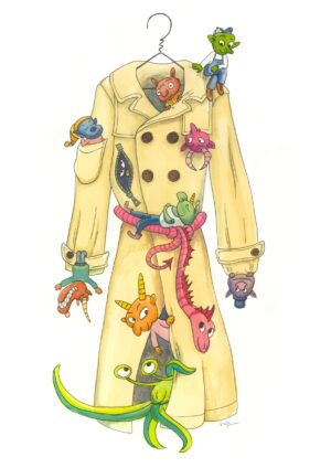 A coat full of life